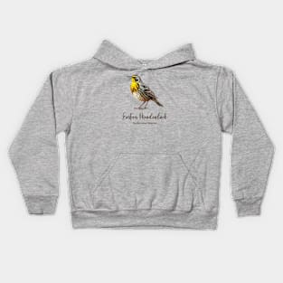 Eastern Meadowlark - The Bird Lover Collection Kids Hoodie